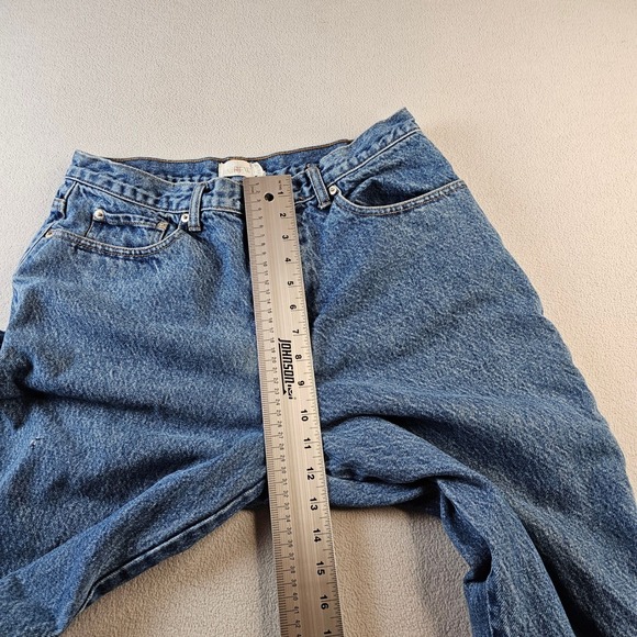 J.Crew Denim Jeans Men's Size 33x32 Blue Straight Fit Plaid Lined Cotton - Picture 4 of 16